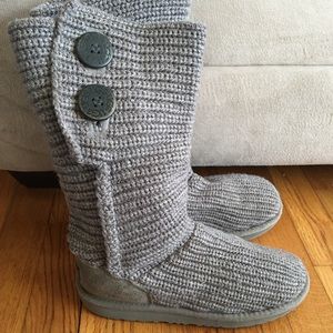 Uggs / Ugg Boots Girls Grey Size 5